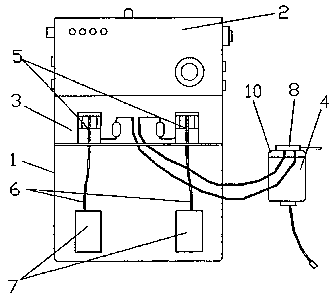 A single figure which represents the drawing illustrating the invention.